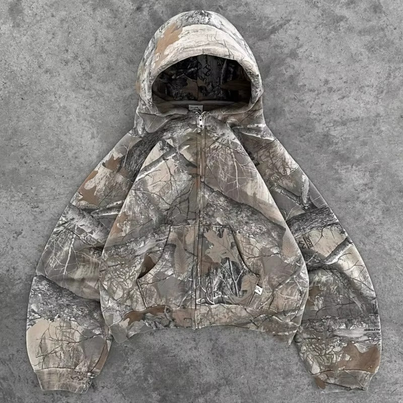 Sudadera Retro Militar